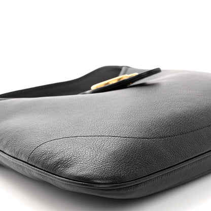 Gucci Goatskin Medium Aphrodite Shoulder Bag Black 9 of 11