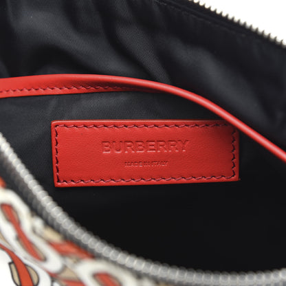Burberry Nylon Monogram Crossbody Vermillion 6 of 9