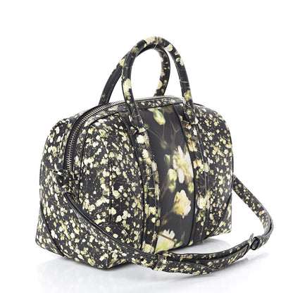 Givenchy Textured Coated Canvas Baby's Breath Print Medium Lucrezia Black 3 of 9