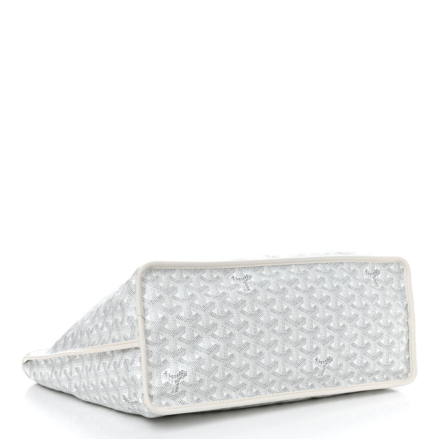 Goyardine Reversible Anjou PM White