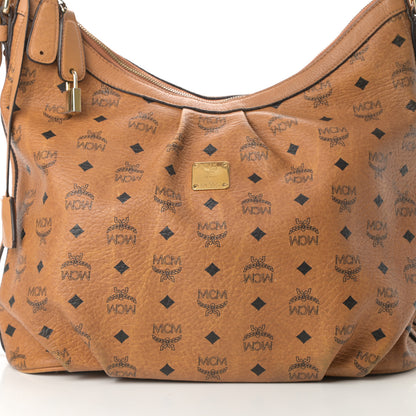 MCM Visetos Hobo Cognac 10 of 19