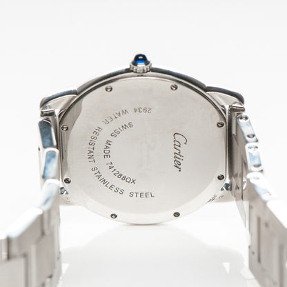 Cartier Stainless Steel 36mm Ronde Solo Quartz Watch 5 of 5