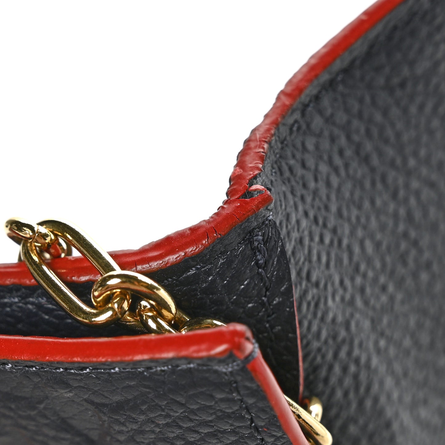 Empreinte Key Pouch Marine Rouge