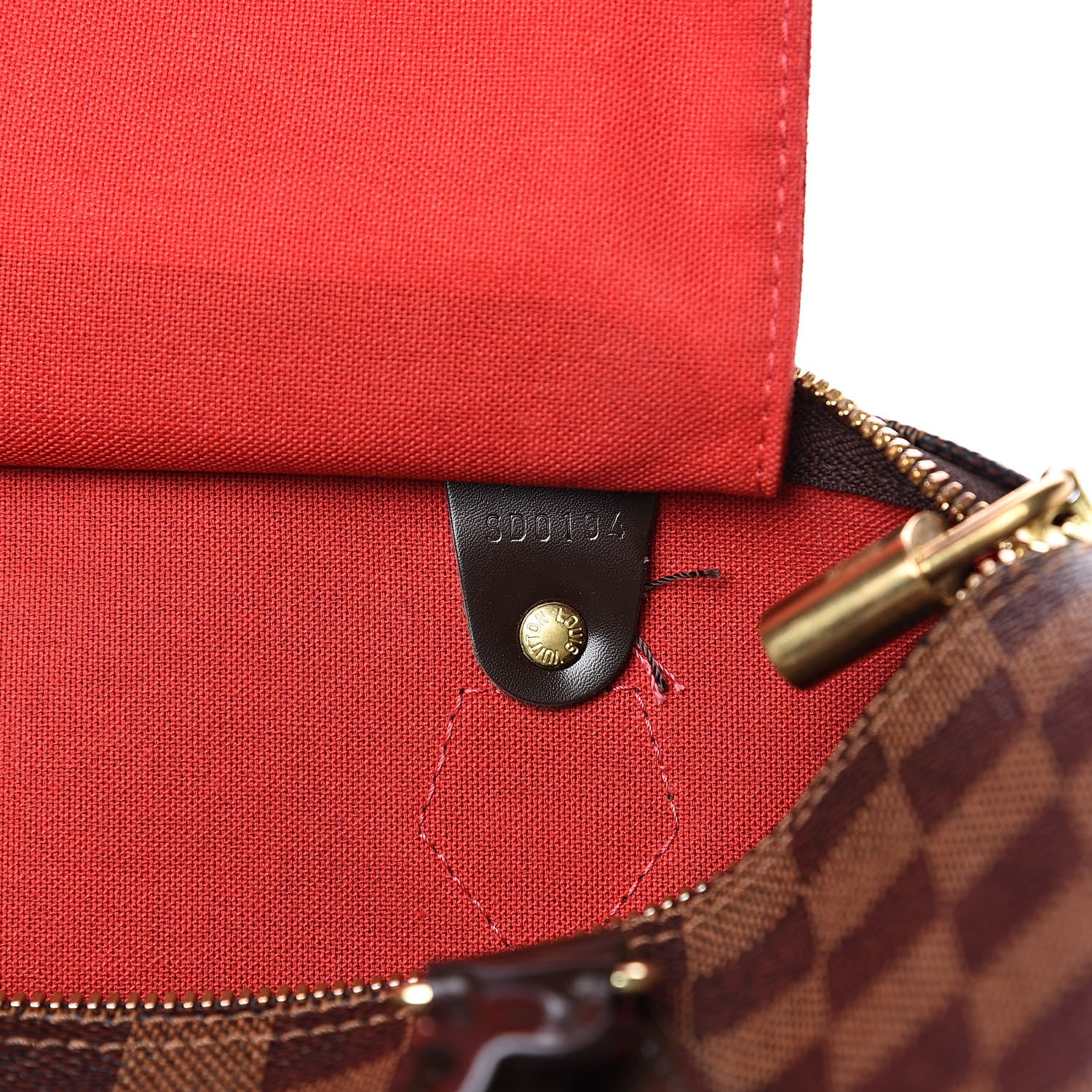 Louis Vuitton Damier Ebene Speedy Bandouliere 30 6 of 11