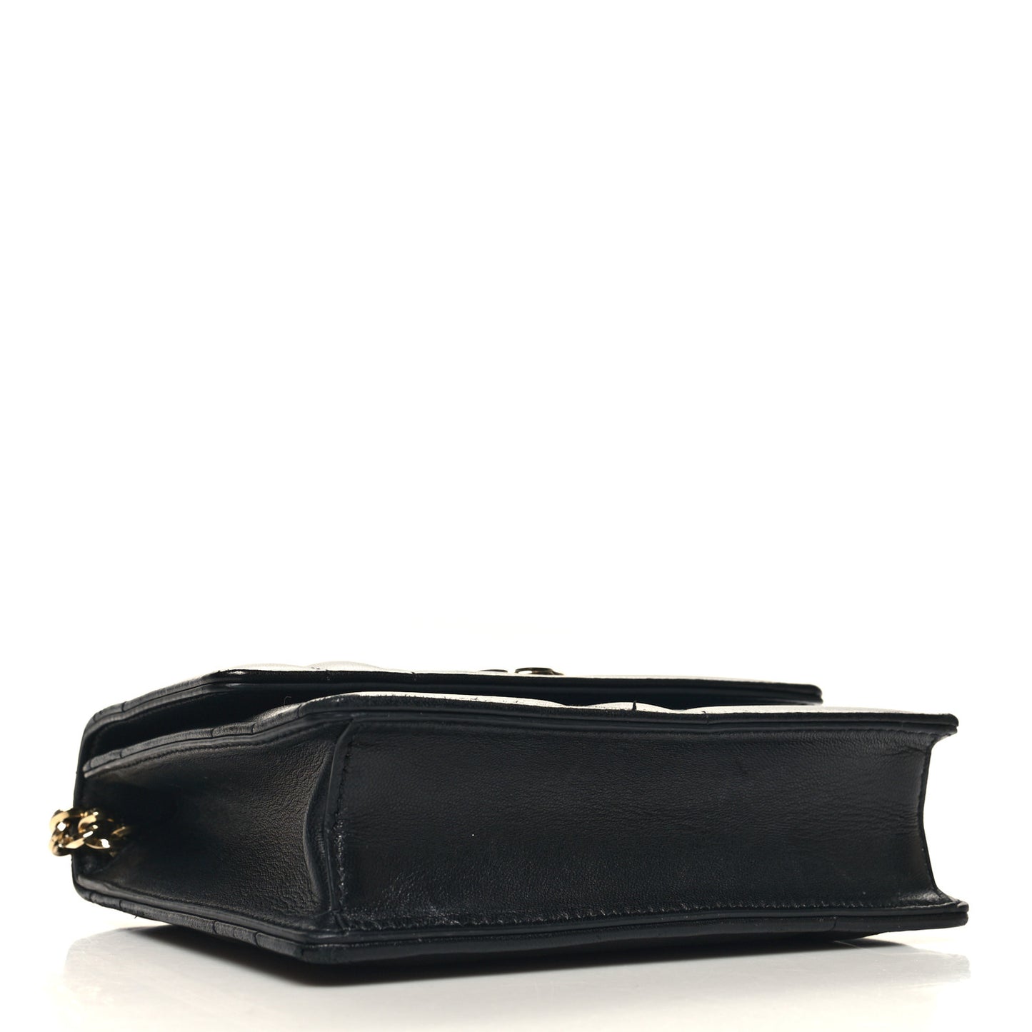 Nappa Quilted Avenue Quad Shoulder Bag Black