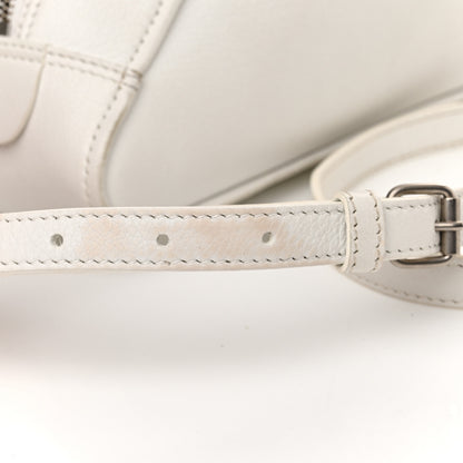 Balenciaga Calfskin S Triangle Duffle White 10 of 14
