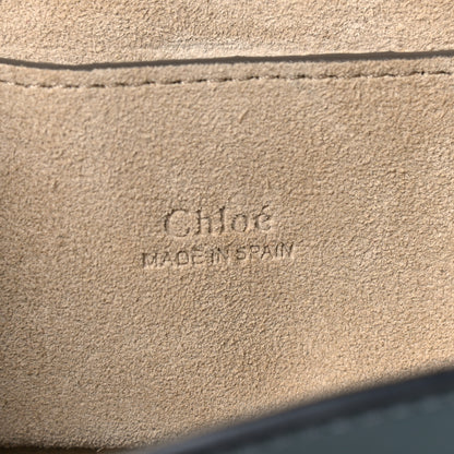 Chloe Suede Calfskin Mini Faye Bracelet Bag Cloudy Blue 5 of 12