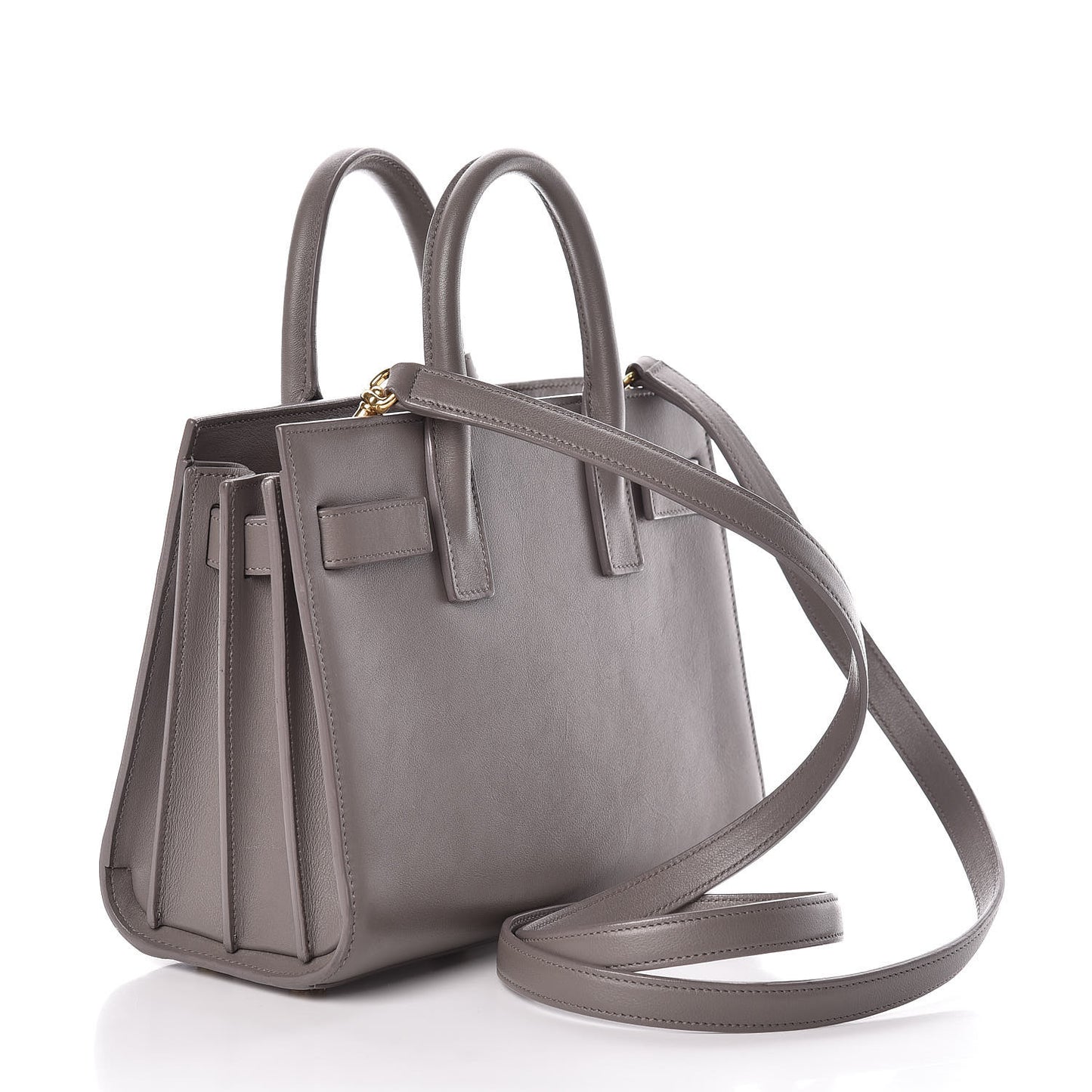 Calfskin Nano Sac De Jour Fog