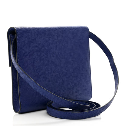 Hermes Chevre Mysore Clic 16 Wallet Bleu Electrique 3 of 10