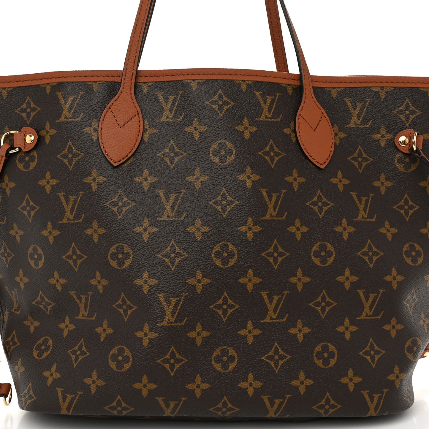 Monogram Calfskin Neo Neverfull Inside Out MM Tan