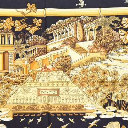 Hermes Silk Jardins D Hiver Scarf 90 4 of 10