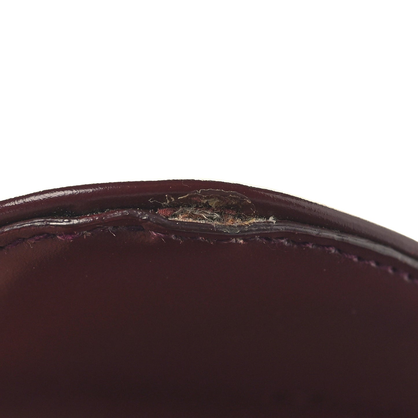 Monogram Compact Saddle Wallet Bordeaux