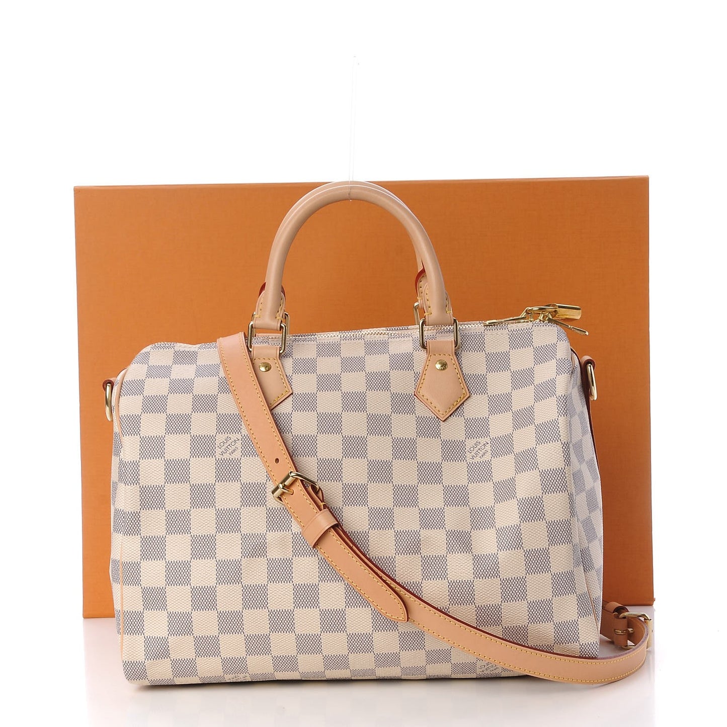 Damier Azur Speedy Bandouliere 30