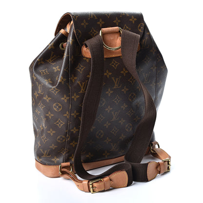 Louis Vuitton Monogram Montsouris GM Backpack 2 of 10