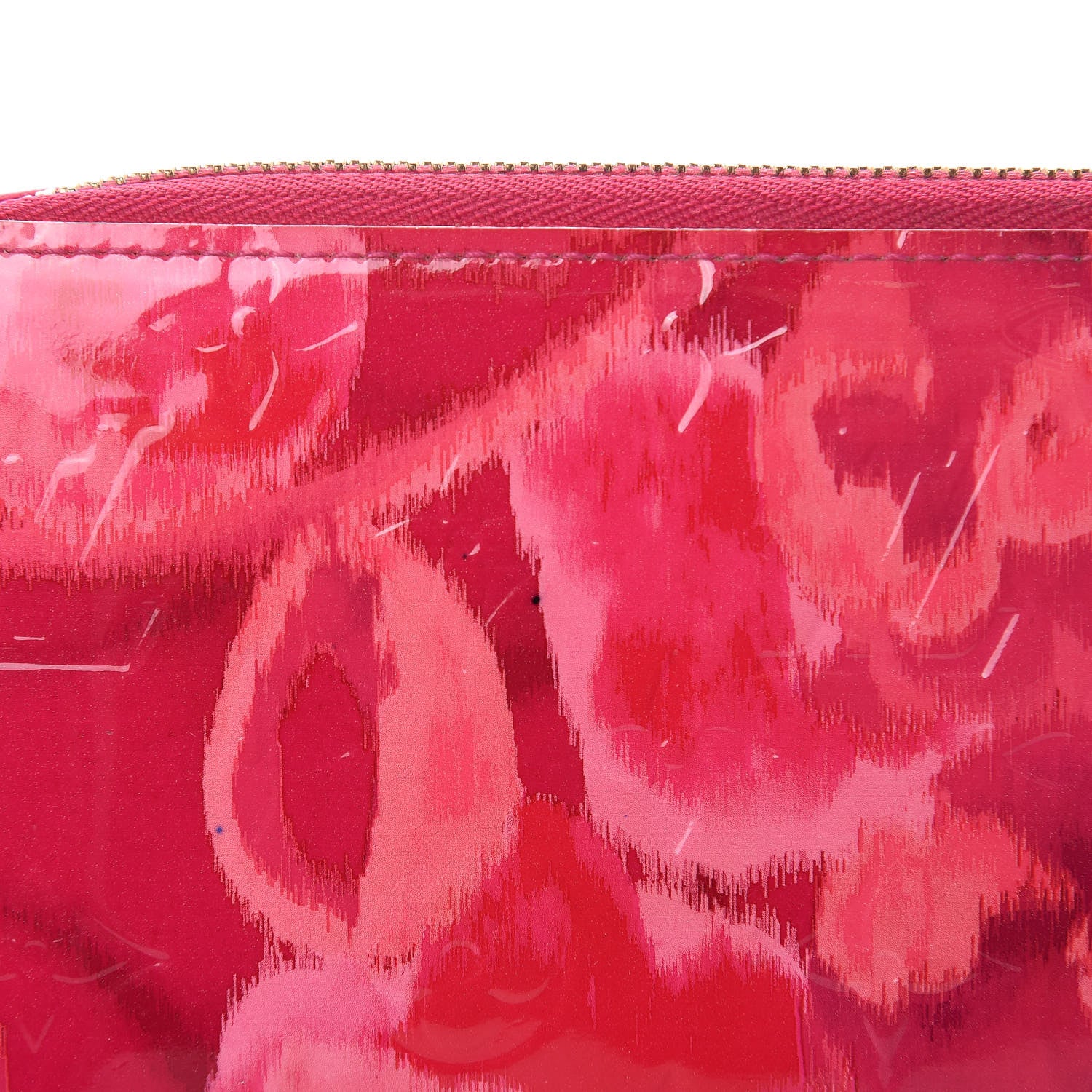 Louis Vuitton Vernis Ikat Zippy Wallet Rose Indien 11 of 13