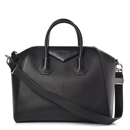 Givenchy Sugar Goatskin Medium Antigona Black 1 of 12