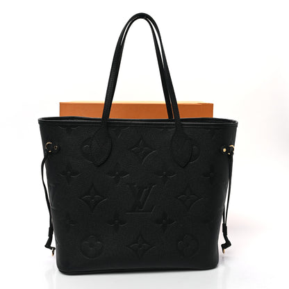 Louis Vuitton Empreinte Monogram Giant Neverfull MM Black 10 of 10