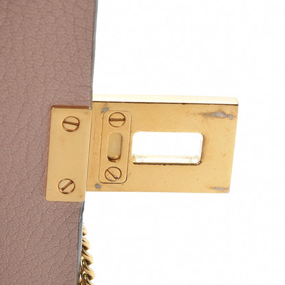 Chloe Grained Lambskin Medium Drew Shoulder Bag Cement Pink 8 of 12
