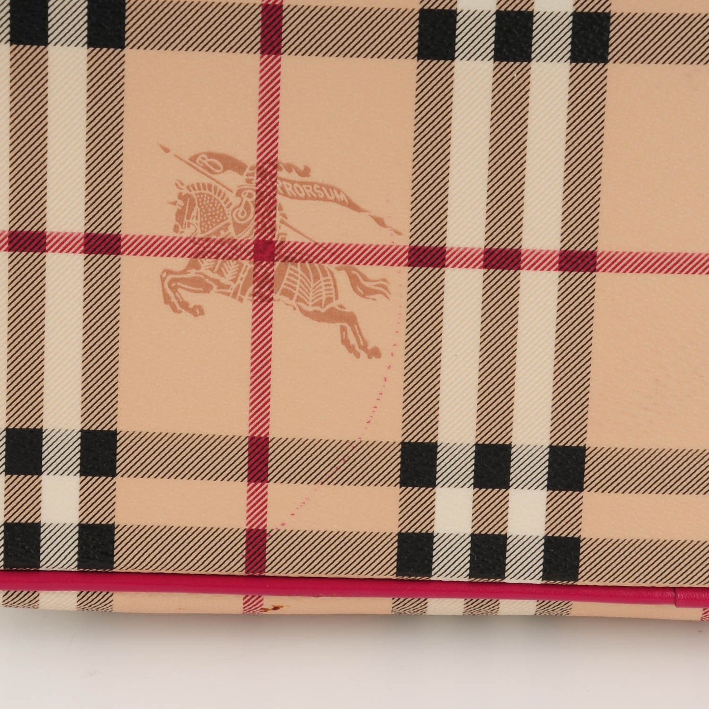 Haymarket Check Medium Regent Tote Dark Pink