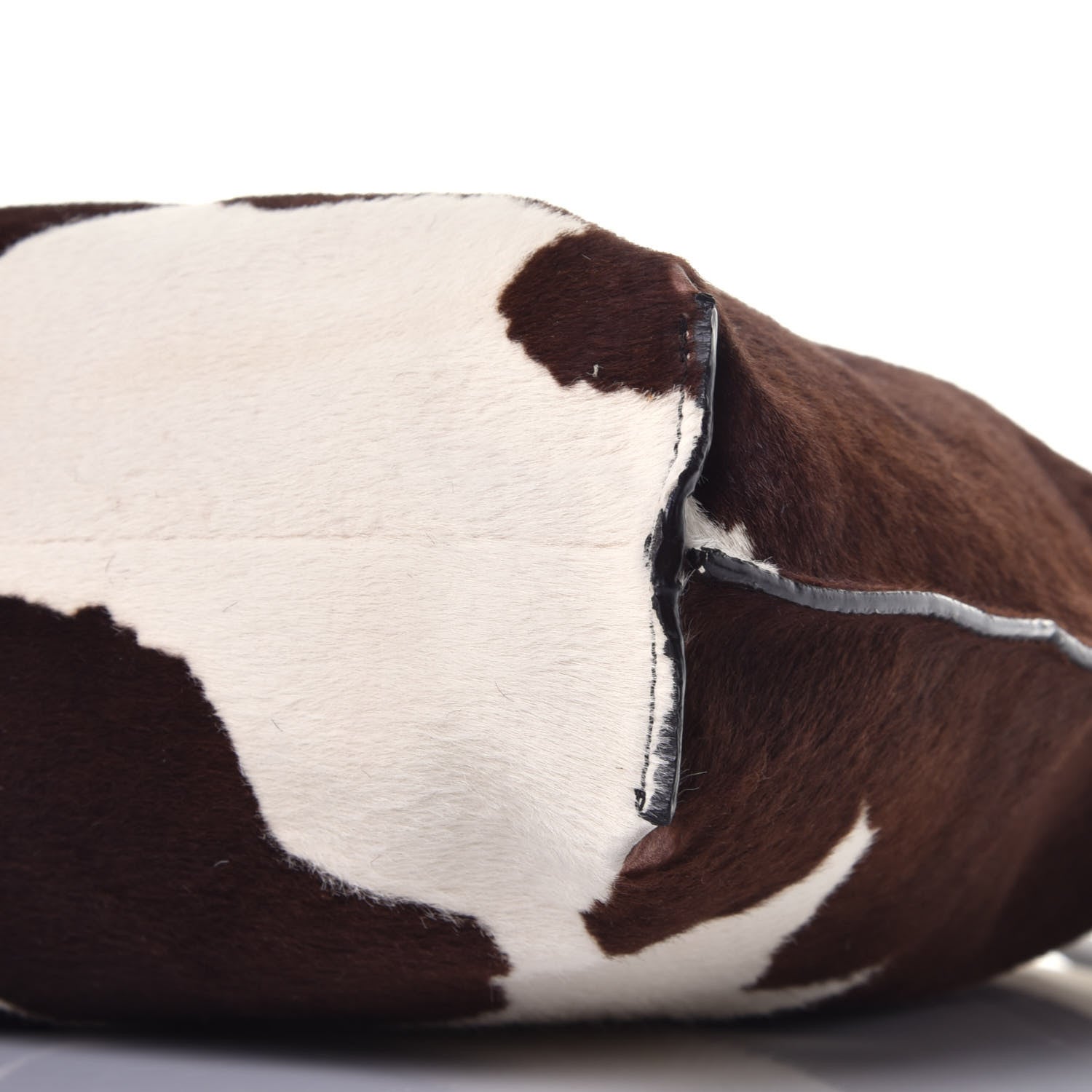 Tom Ford Calf Hair Shoulder Bag Brown White 8 of 9