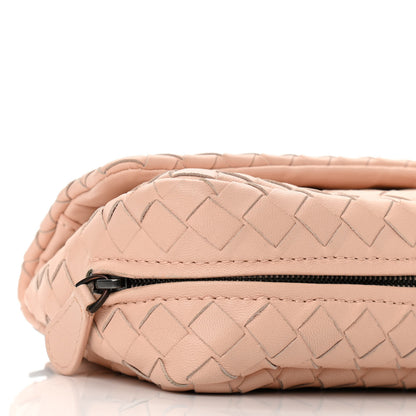 Bottega Veneta Nappa Intrecciato Mini Chain Messenger Flamingo 9 of 10