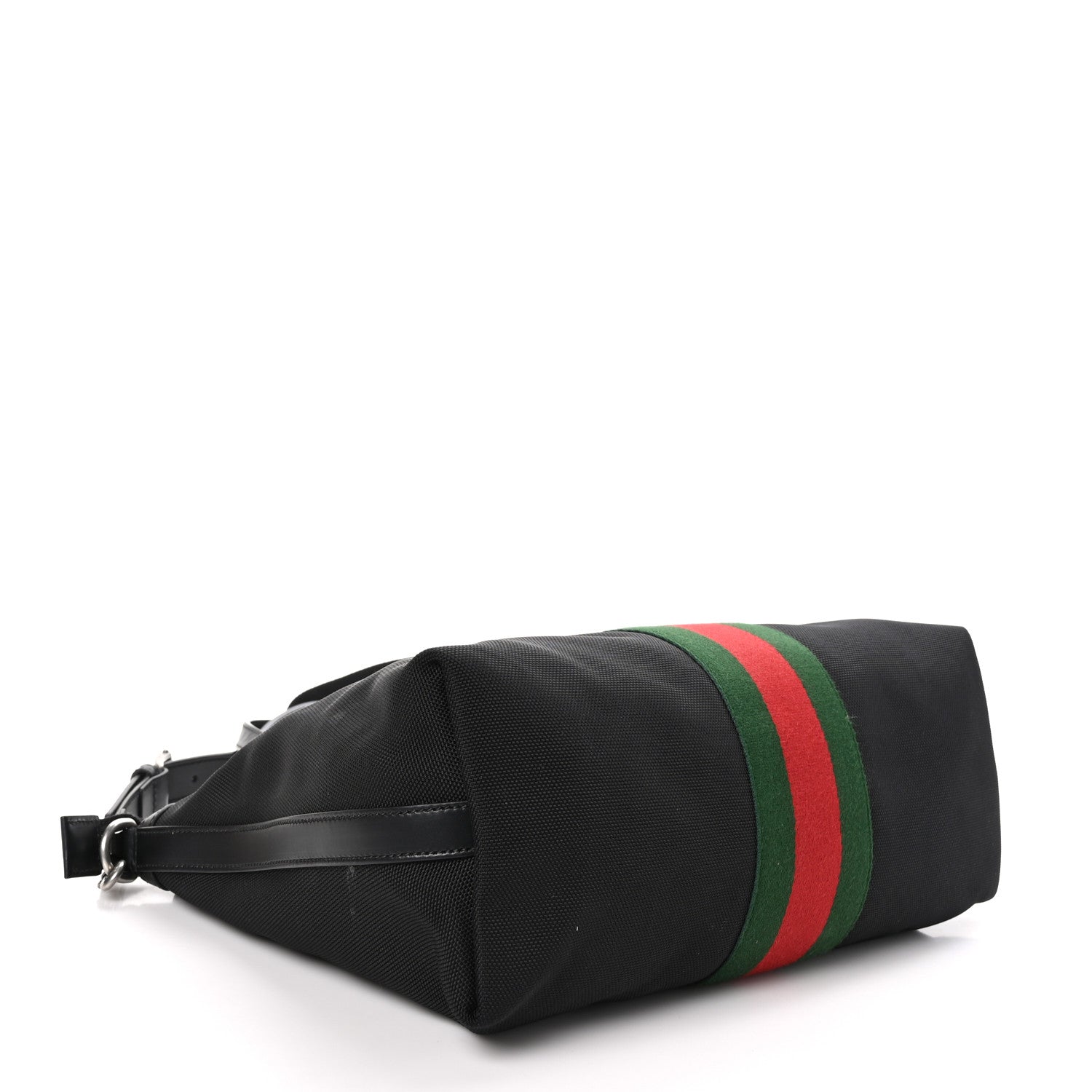 Gucci Techno Canvas Web Duffle Black 4 of 11