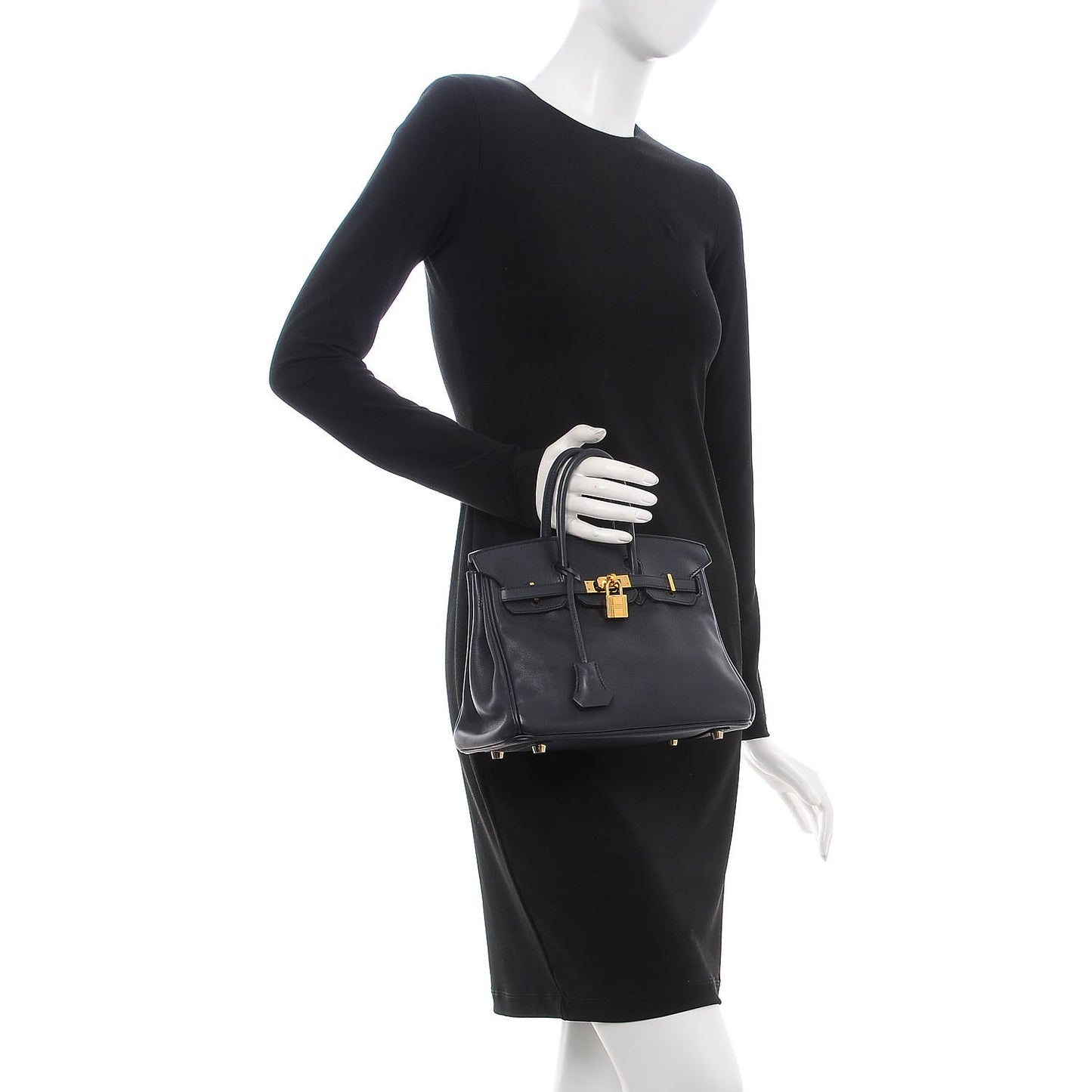 Swift Birkin 25 Bleu Nuit