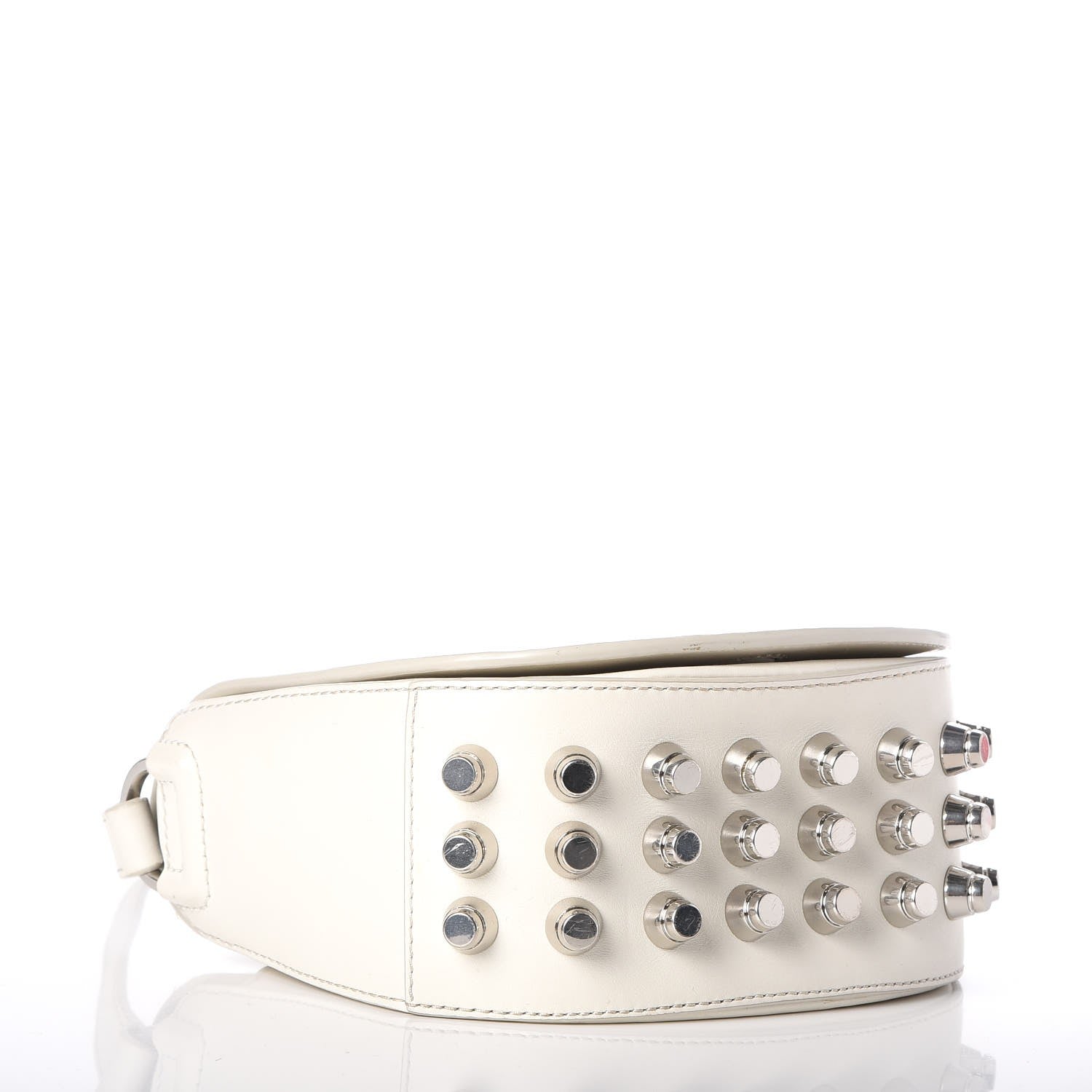 Alexander Wang Calfskin Small Lia Sling Milk Rhodium Hardware 3 of 12