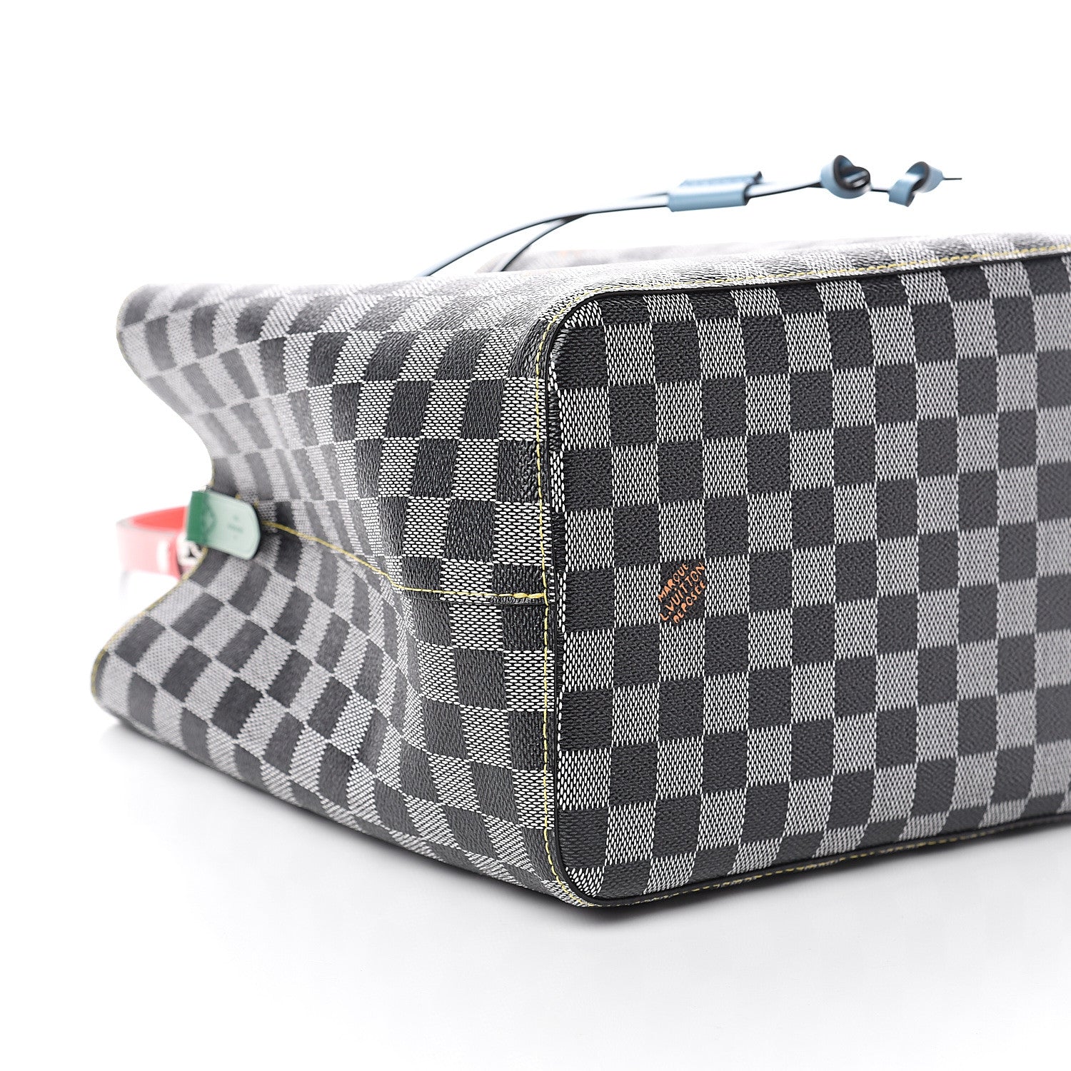 Louis Vuitton Damier Neonoe Black White 8 of 9