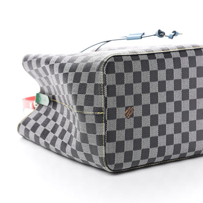 Louis Vuitton Damier Neonoe Black White 8 of 9