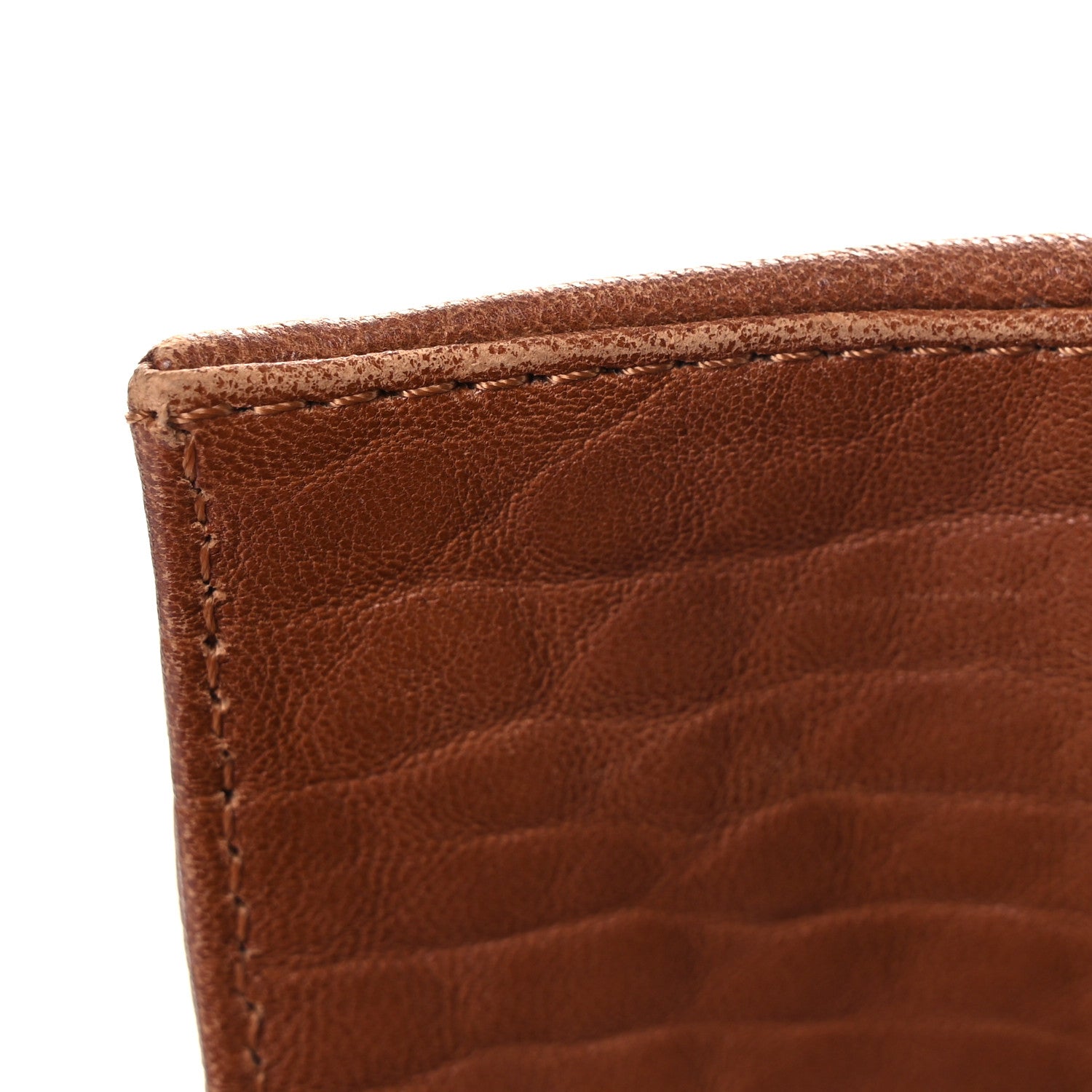 Fendi Crinkled Lambskin Mia Shoulder Flap Camel 11 of 14