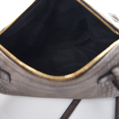 Givenchy Calfskin Crocodile Embossed Mini Pandora Grey 5 of 8
