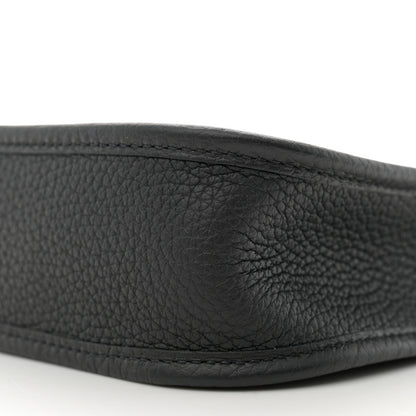 Hermes Taurillon Clemence Evelyne TPM Black 10 of 12