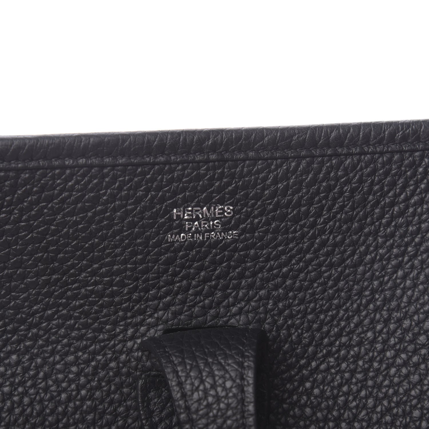 Hermes Taurillon Clemence Evelyne III PM Black 6 of 11