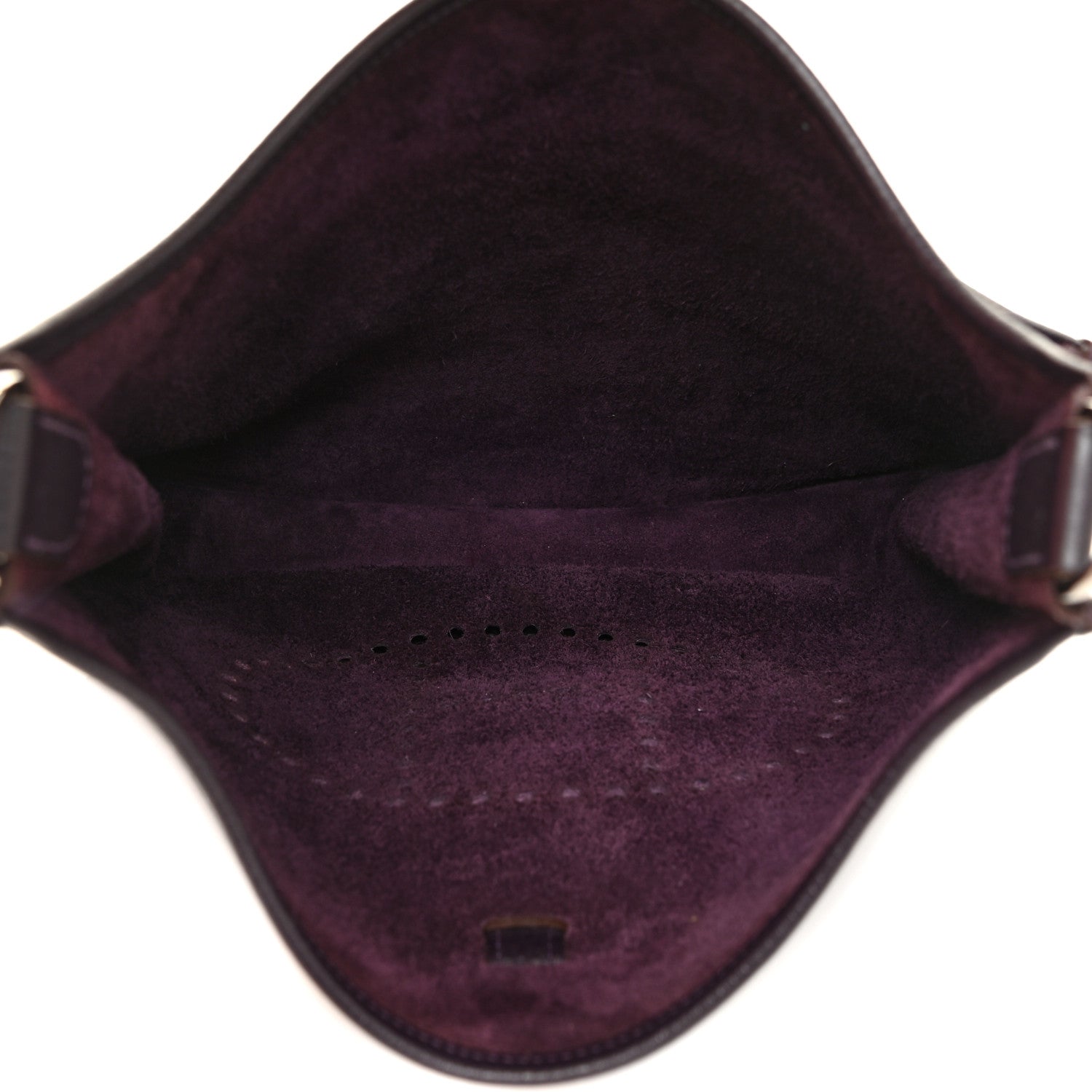 Hermes Taurillon Clemence Evelyne III PM Raisin 4 of 9
