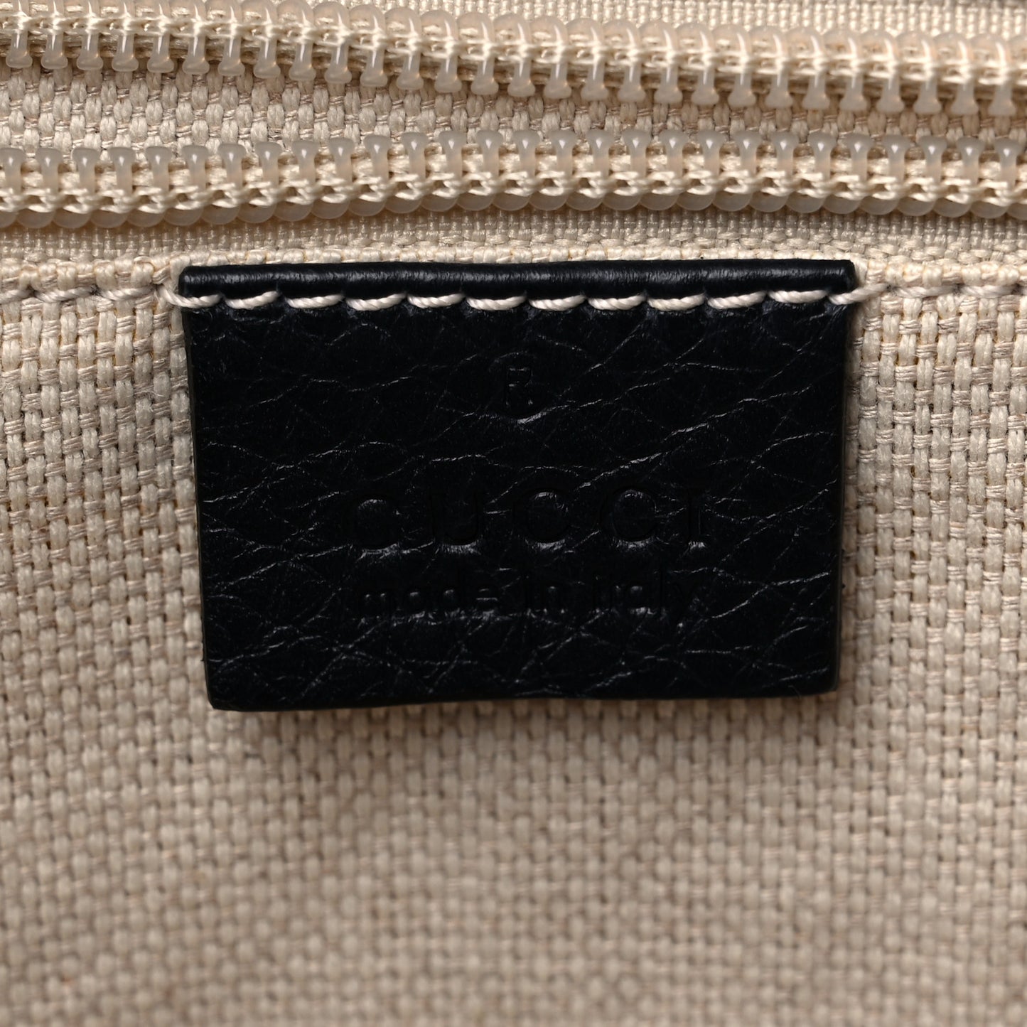 Calfskin Signature Web Duffle Navy