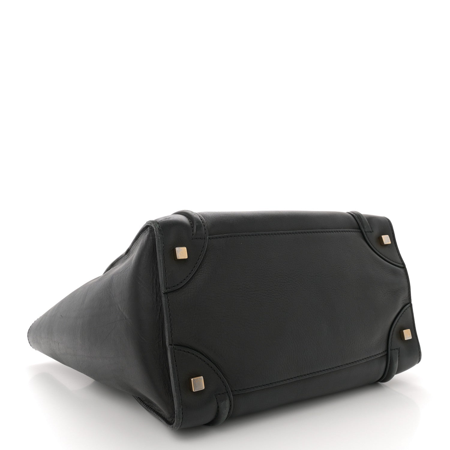 Celine Smooth Calfskin Mini Luggage Black 4 of 13