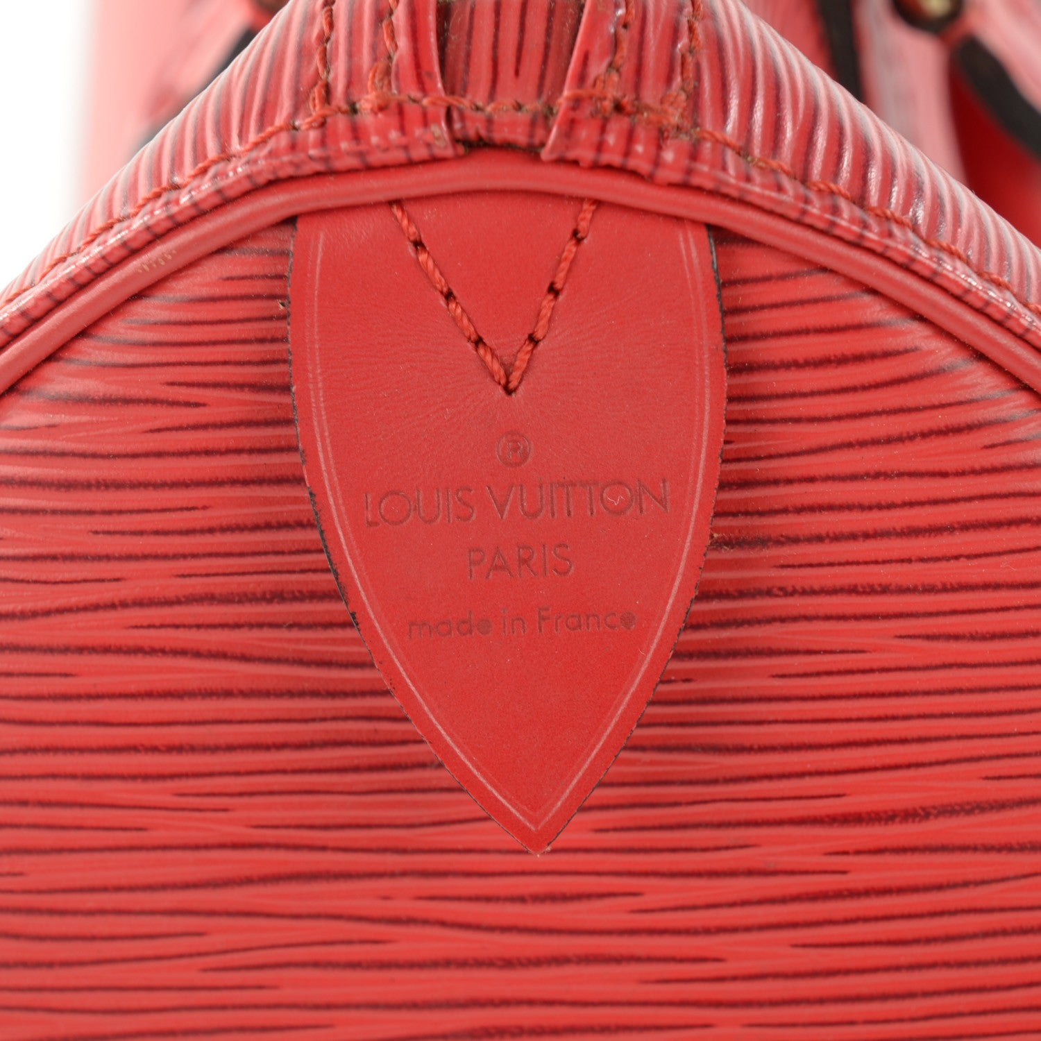 Louis Vuitton Epi Speedy 30 Rouge 11 of 14
