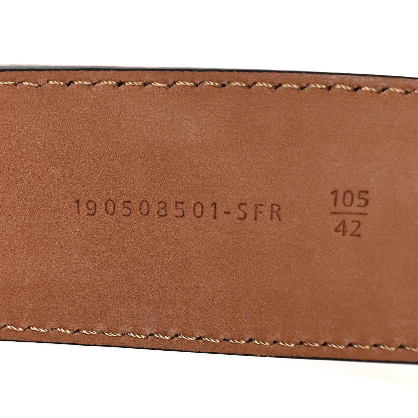 Cuoio Romano FF Buckle Belt 105 42 Brown