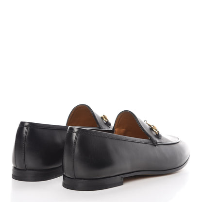 Gucci Calfskin Womens Jordaan Loafers 40.5 Black 4 of 9