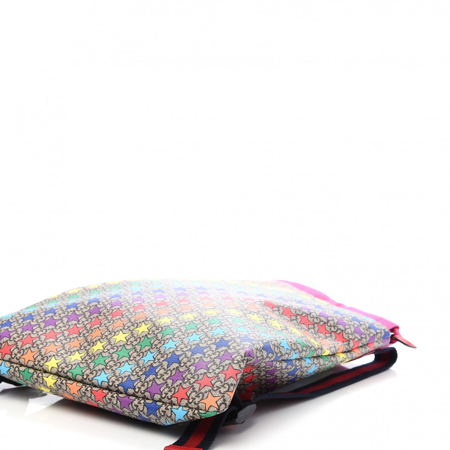 Soft GG Supreme Monogram Star Print Childrens Drawstring Backpack Multicolor