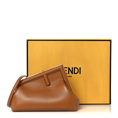 Fendi Shiny Nappa Small Fendi First Caramello 15 of 15