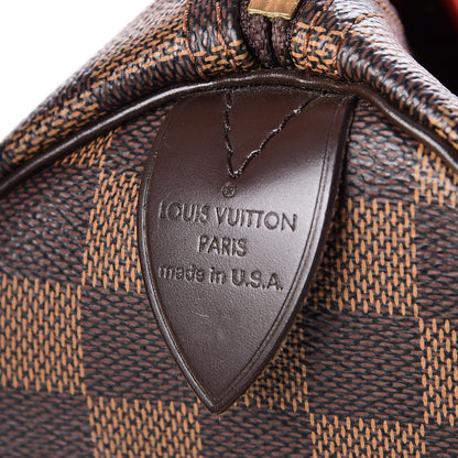 Louis Vuitton Damier Ebene Speedy 35 6 of 7