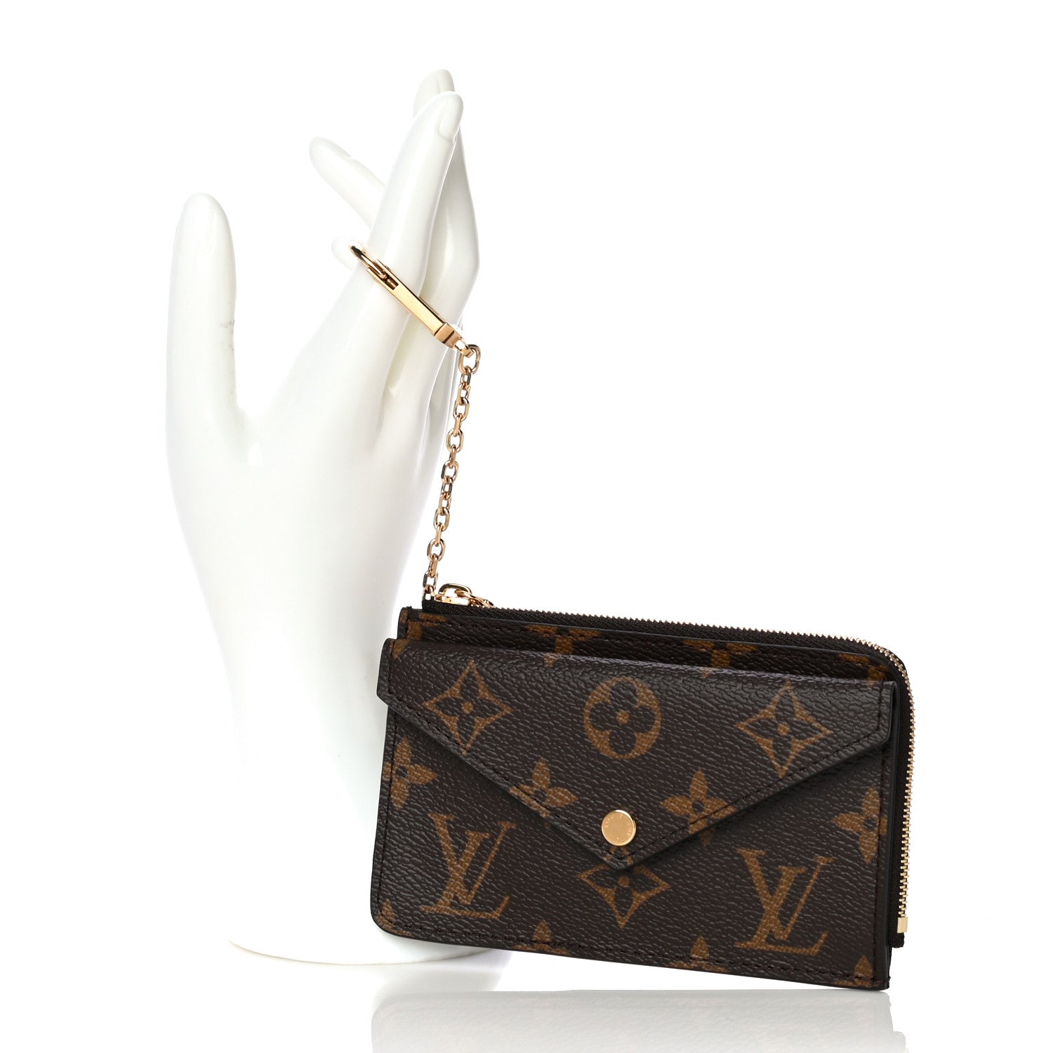 Louis Vuitton Monogram Recto Verso Card Holder Black 2 of 10
