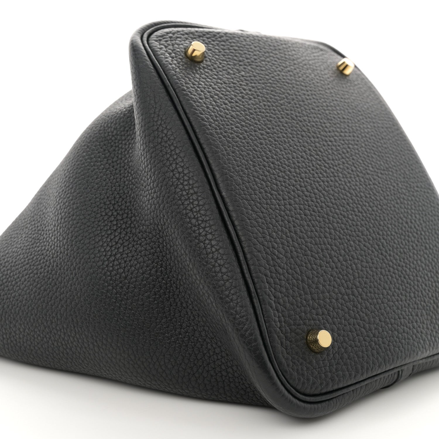 Hermes Taurillon Clemence Picotin Lock 22 MM Black 9 of 11