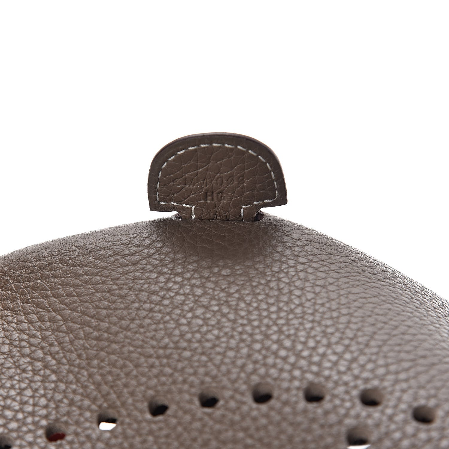 Hermes Taurillon Clemence Evelyne III PM Etoupe 7 of 13