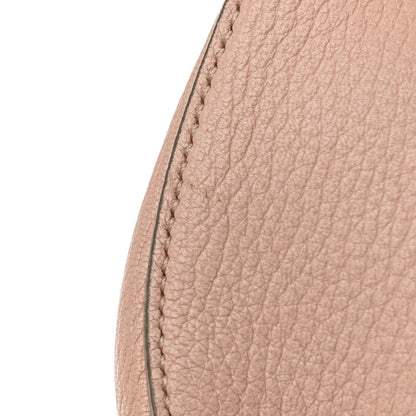 Chloe Grained Lambskin Drew Shoulder Bag Cement Pink 12 of 13