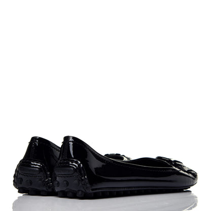 Louis Vuitton Patent Calfskin Oxford Ballerina Flats 36.5 Black 4 of 8