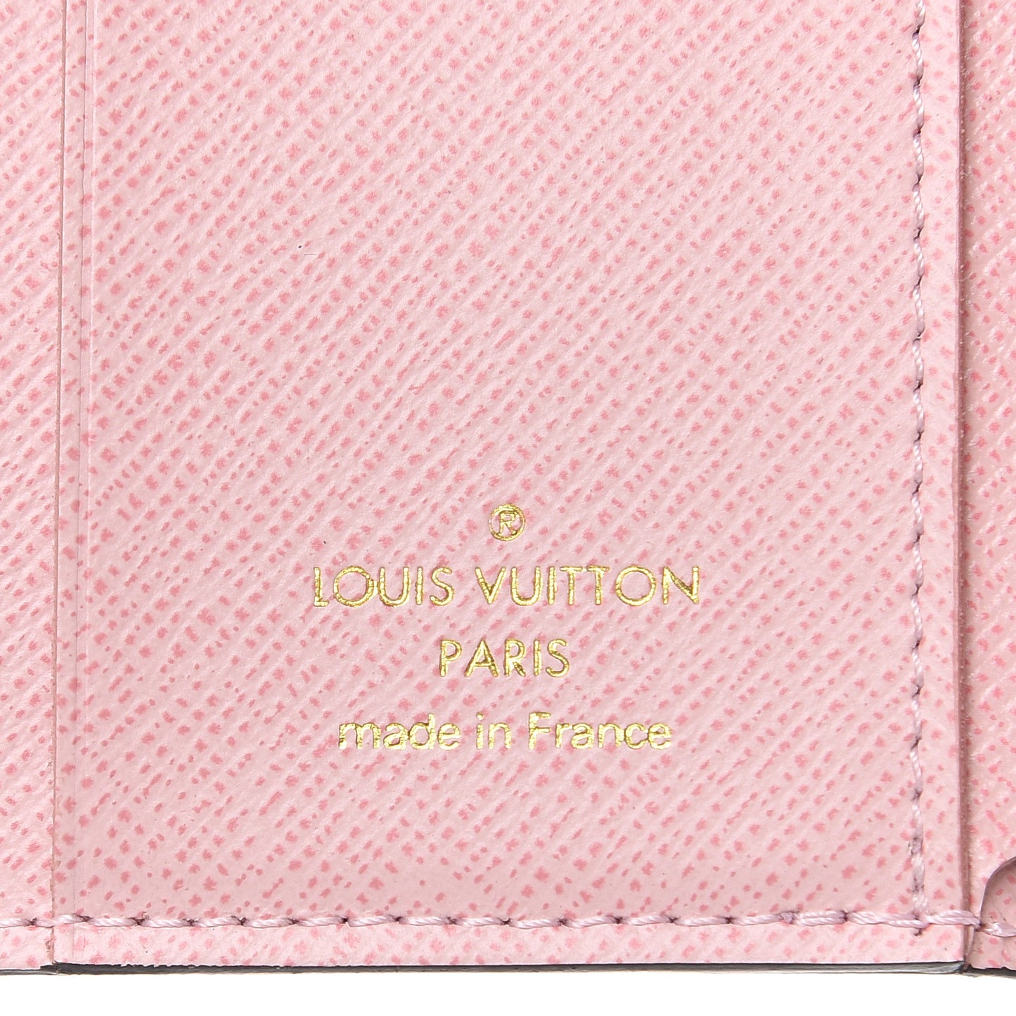 Monogram Zoe Wallet Rose Ballerine