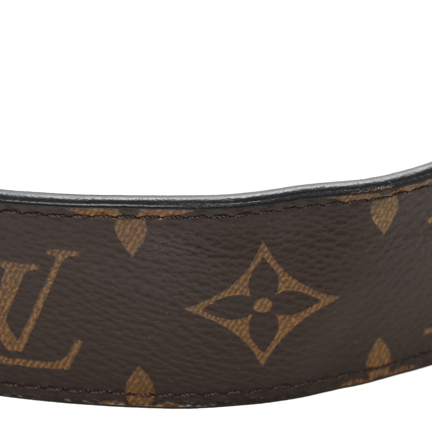 Louis Vuitton Calfskin Monogram 40mm LV Initiales Reversible Belt 80 32 Black 9 of 9